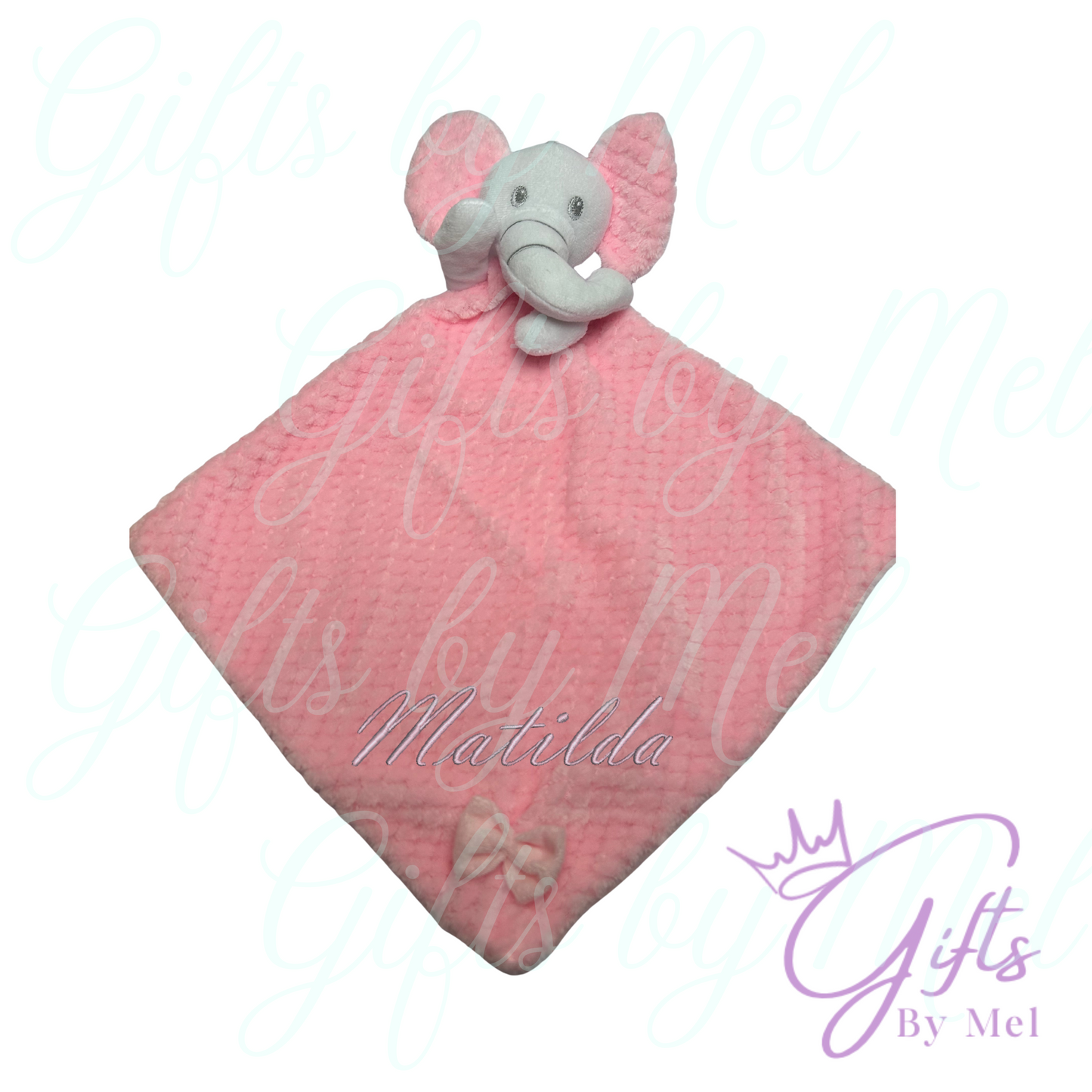 Baby personalised embroidered gift set