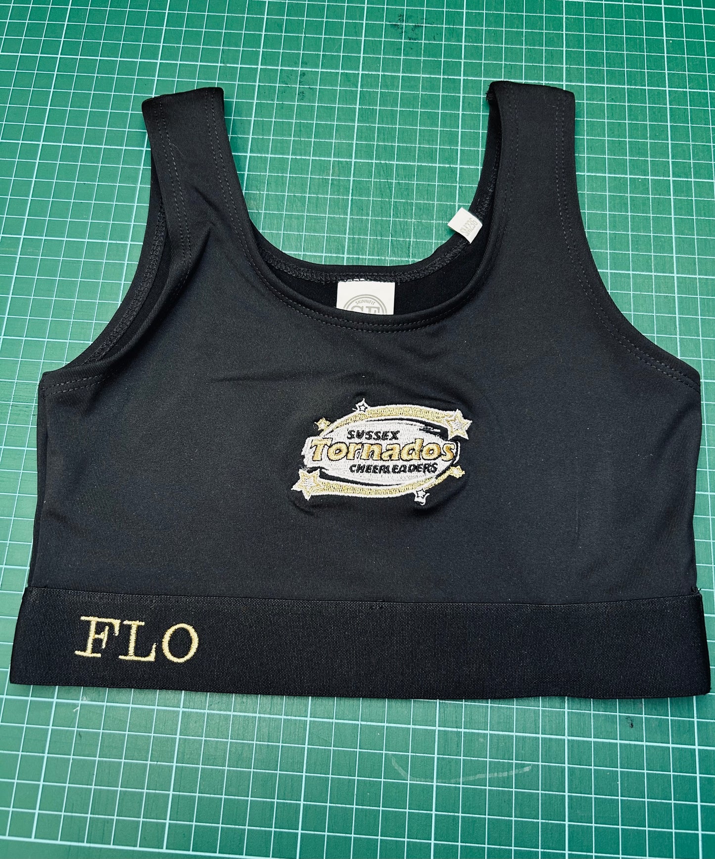 Kids tornados crop top