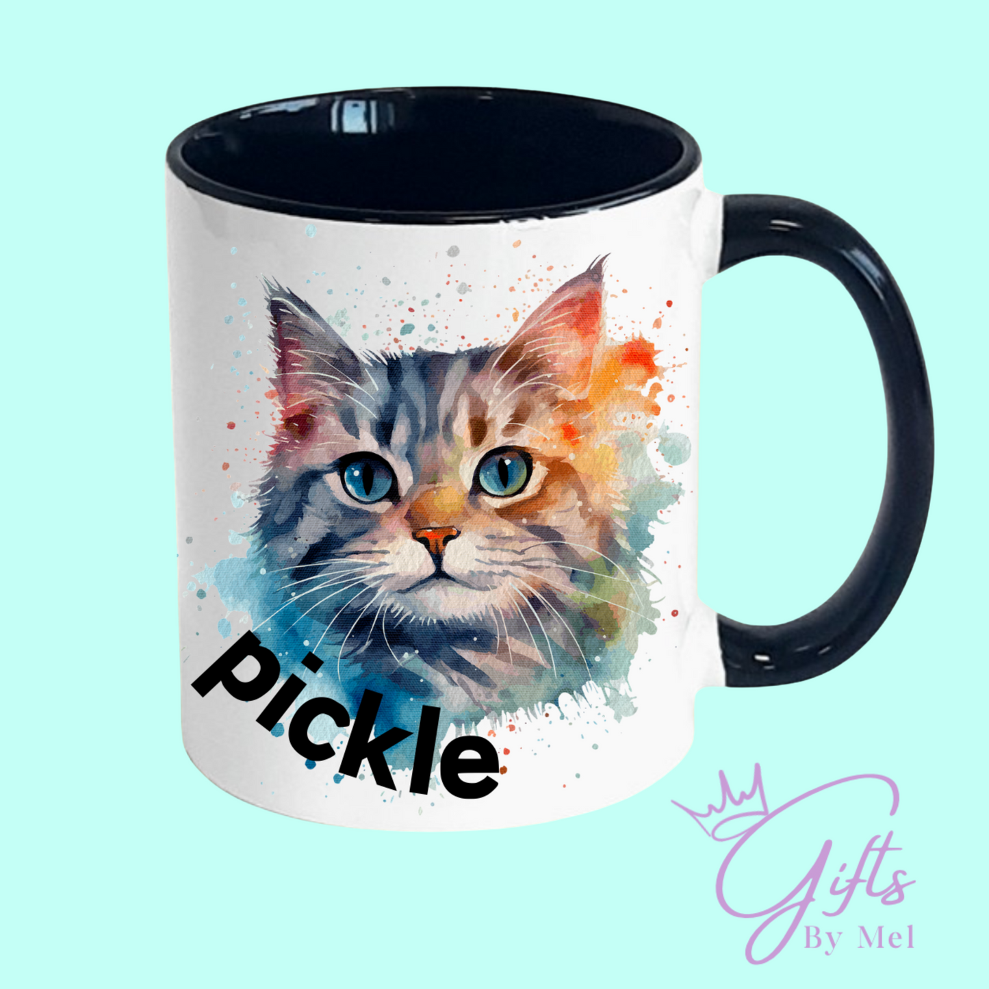 Custom cat mug